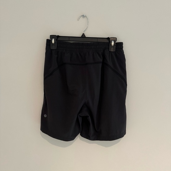 Lululemon Pace Break 7” Lined Short Black Size Small Like New - Picture 2 of 2